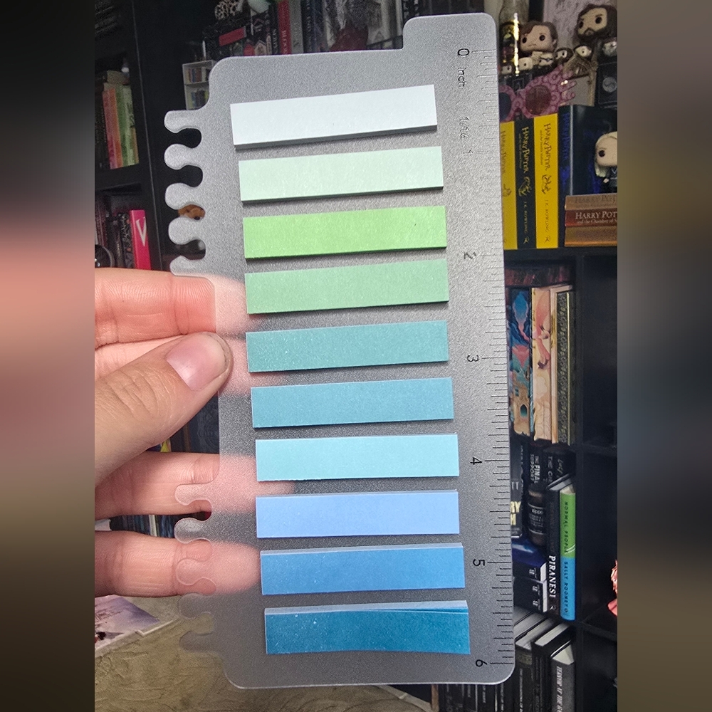 Gradient Blue and Green Color Swatch